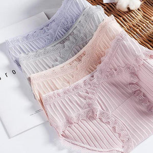 4pcs Women Lace Decor Maternity Underwear Children's Clothing - PrettyKid