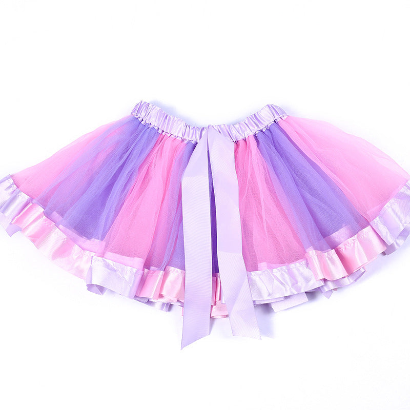 Colorful Mesh Tutu Skirt Wholesale Girls Fashion Clothes - PrettyKid