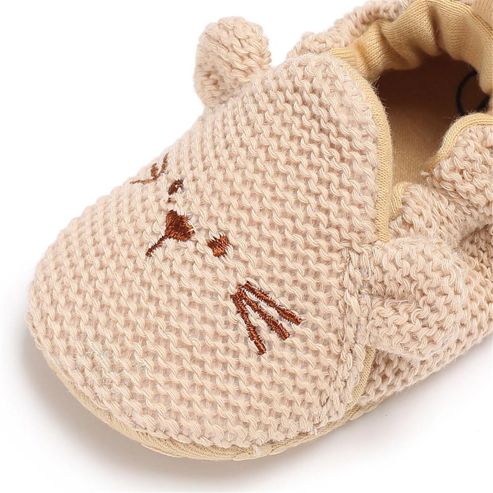 Baby Girls Animal Cartoon Slip on Casual Flats - PrettyKid