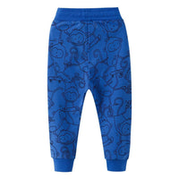 Boys Animal Printed Casual Pants Wholesale - PrettyKid