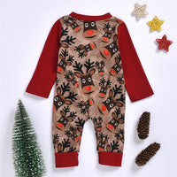 Baby Unisex Animal Printed Long Sleeve Baby Rompers Wholesale - PrettyKid