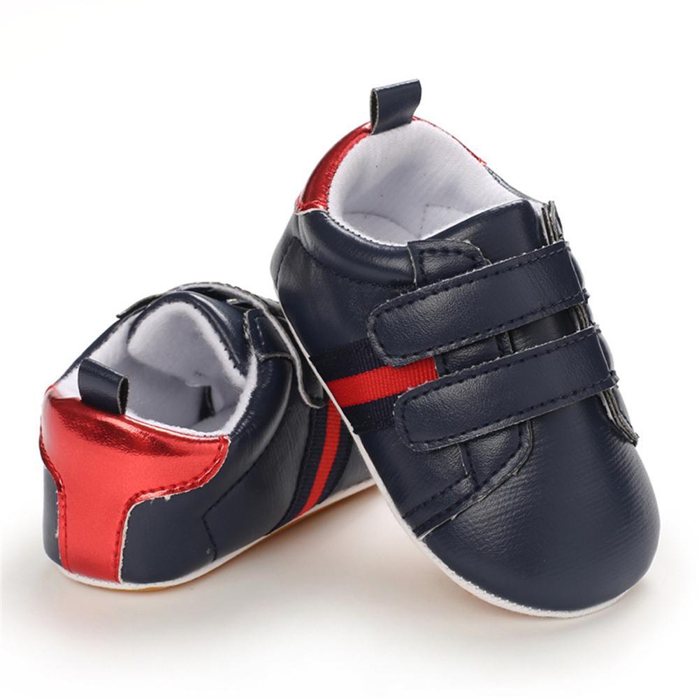 Baby Artificial PU Casual Magic Tape Sneakers Cheap Kid Shoes Wholesale - PrettyKid