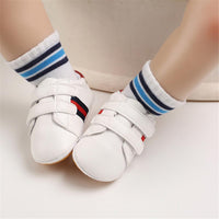 Baby Artificial PU Casual Magic Tape Sneakers Cheap Kid Shoes Wholesale - PrettyKid