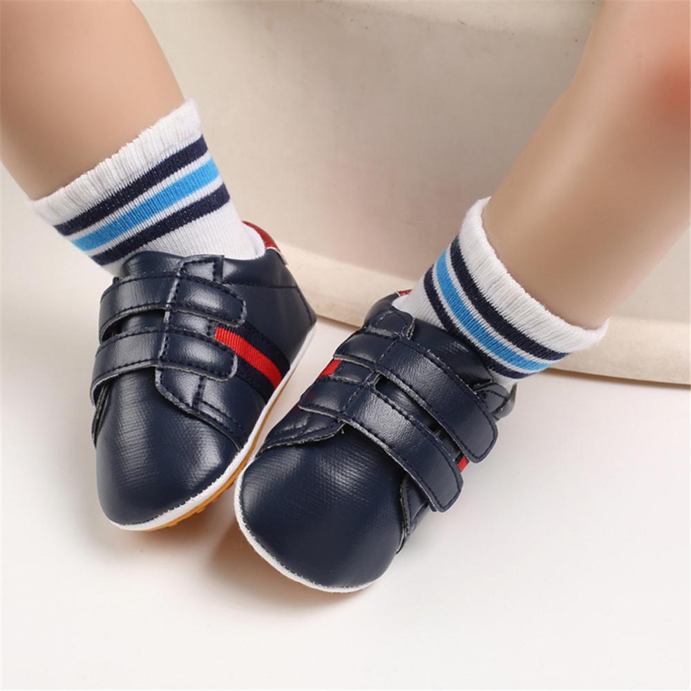 Baby Artificial PU Casual Magic Tape Sneakers Cheap Kid Shoes Wholesale - PrettyKid