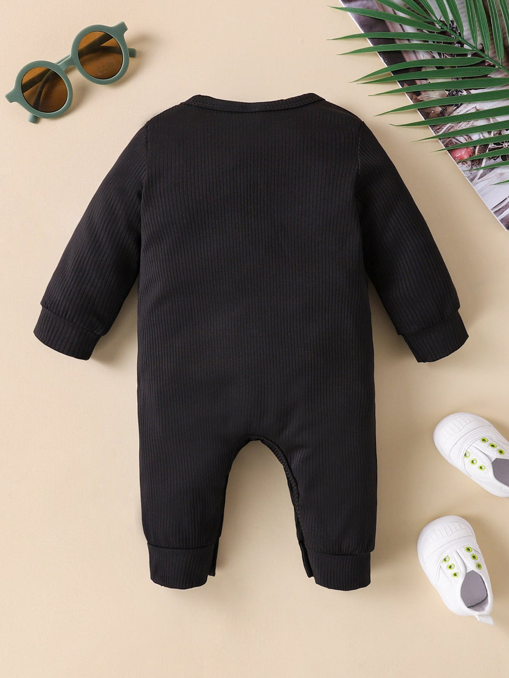 Baby Unisex Jumpsuit Double Breasted Long Sleeve Wholesale Baby Clothing - PrettyKid