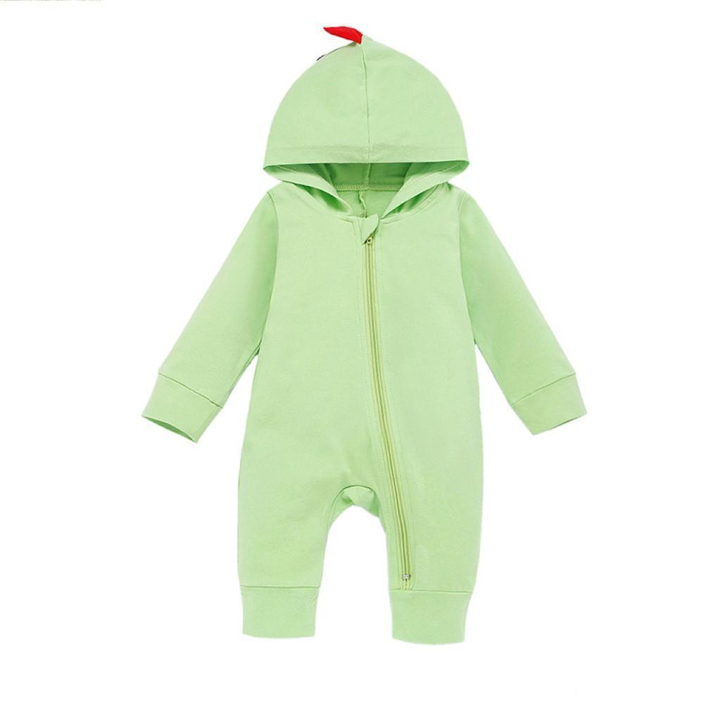 Baby Boys Cartoon Dinosaur Romper Baby Wholesale Clothing - PrettyKid