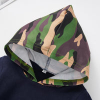 Baby Boys Hooded Camouflage Tops&Pants Boy Clothes Wholesale - PrettyKid