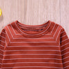 Baby Boys Striped Top & Pants & Hat Wholesale Kid Clothing - PrettyKid