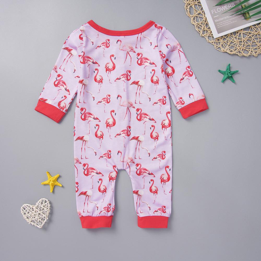 Baby Boys Unisex Long Sleeve Printed Rompers Baby Clothes Wholesale Bulk - PrettyKid