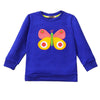 Baby Girls Butterfly Printed Long Sleeve Top Wholesale Clothing Baby - PrettyKid