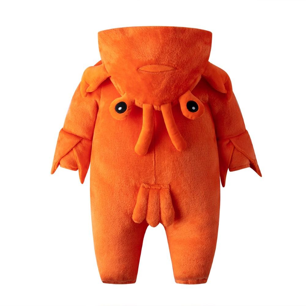 Baby Girls Cartoon Lobster Romper Children Clothing Wholesale Usa - PrettyKid