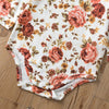 Baby Girls Flower Printed Romper & Dress Toddler Girls Wholesale - PrettyKid