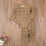 Baby Girls Long Sleeve Leopard Print & trousers Wholesale Clothing Baby - PrettyKid