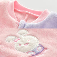 Baby Girls Rabbit Love Printed Romper Children Clothing Wholesale Usa - PrettyKid