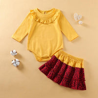 Baby Girls Solid Romper & Dress Buy Childrens Clothes Wholesale - PrettyKid