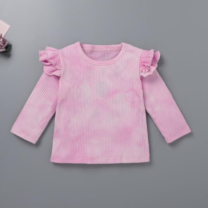 Baby Girls Tie Dye Long Sleeve Top & Pants Wholesale Baby Boutique Items - PrettyKid