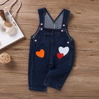 Toddler Girls Trendy Pocket Suspenders Jumpsuit Baby Wholesales - PrettyKid