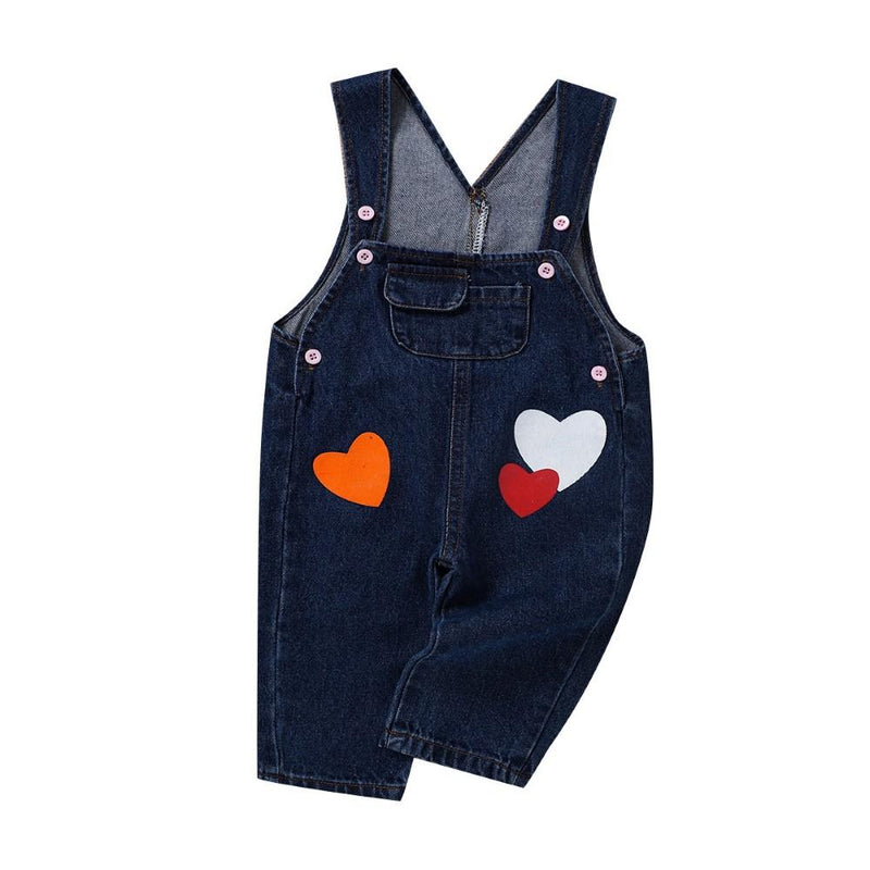 Toddler Girls Trendy Pocket Suspenders Jumpsuit Baby Wholesales - PrettyKid