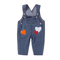 Toddler Girls Trendy Pocket Suspenders Jumpsuit Baby Wholesales - PrettyKid