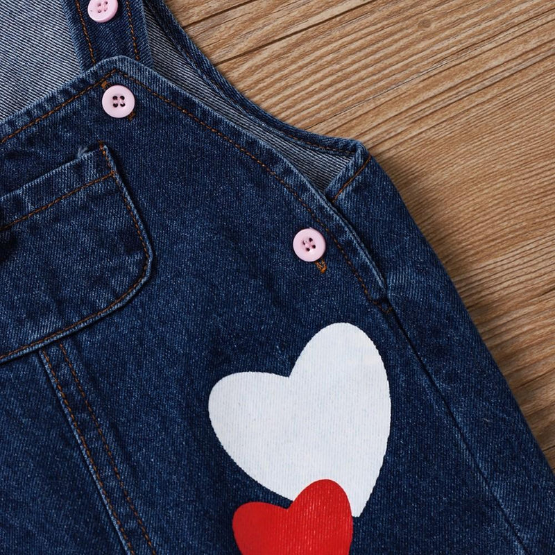 Toddler Girls Trendy Pocket Suspenders Jumpsuit Baby Wholesales - PrettyKid