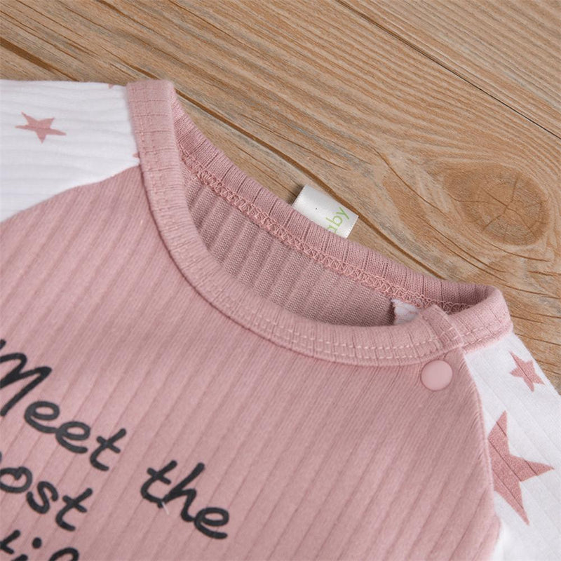 Baby Girls Unisex Long Sleeve Printed Cartoon Romper Wholesale Baby Clothes Usa - PrettyKid