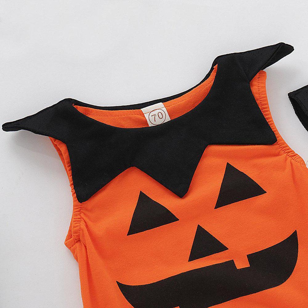 Baby Halloween Bodysuit & Hat - PrettyKid