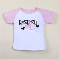 Girls Basketball Sister Printed Short Sleeve Top & Shorts Wholesale Girl clothes - PrettyKid
