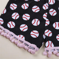 Girls Basketball Sister Printed Short Sleeve Top & Shorts Wholesale Girl clothes - PrettyKid