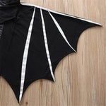Baby Bat 3D Halloween Hooded Long Sleeve Zipepr Jumpsuit - PrettyKid