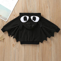 Boys Bat Hallloween 3D Animal Long Sleeve Zipper Jackets - PrettyKid