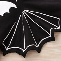 Baby Unisex Bat Pattern Long Sleeve Romper Baby Clothes Warehouse - PrettyKid