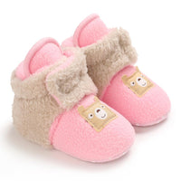 Baby Bear Fur Magic Tape Warm Boots Toddler Shoes Wholesale - PrettyKid