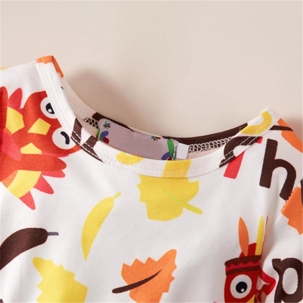 Girls Bow Decor Animal Printed Tulle Dress & Headband - PrettyKid