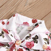 Girls Bow Floral Long Sleeve Blouse & Dress Kids Boutique Wholesale - PrettyKid