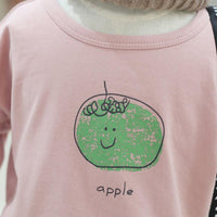 Boys Apple Printed Long Sleeve Top Baby Boys Clothing Wholesale - PrettyKid