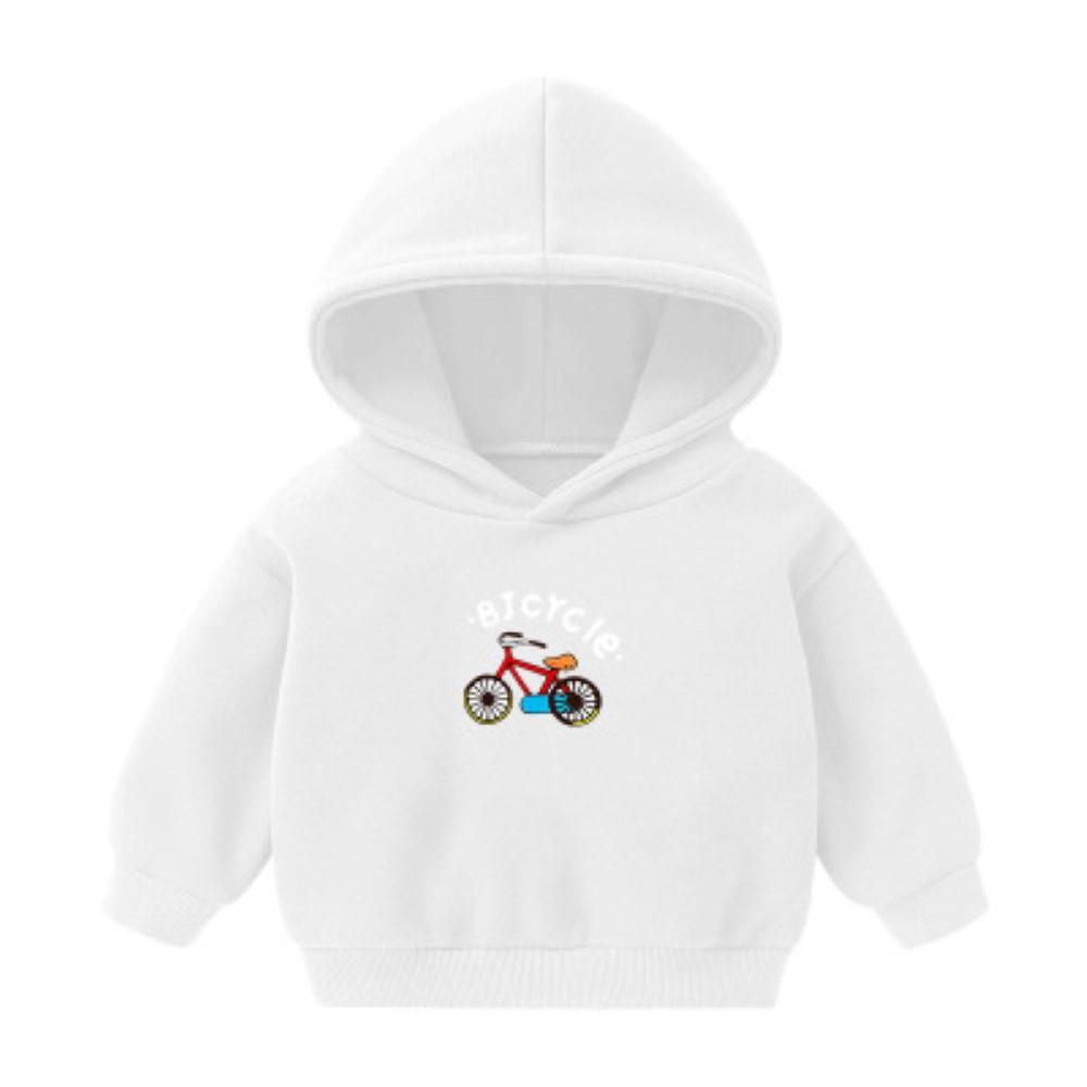 Boys Bicycle Cartoon Letter Printed Shirt Wholesale Toddler Boy Clothing - PrettyKid