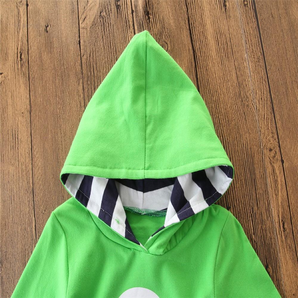 Boys Big Eyed Monster Printed Suits Boy Clothing Wholesale - PrettyKid