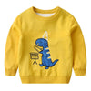 Boys Birthday Dinosaur Pattern Long Sleeves Knitting Sweater Little Boy Boutique Wholesale - PrettyKid