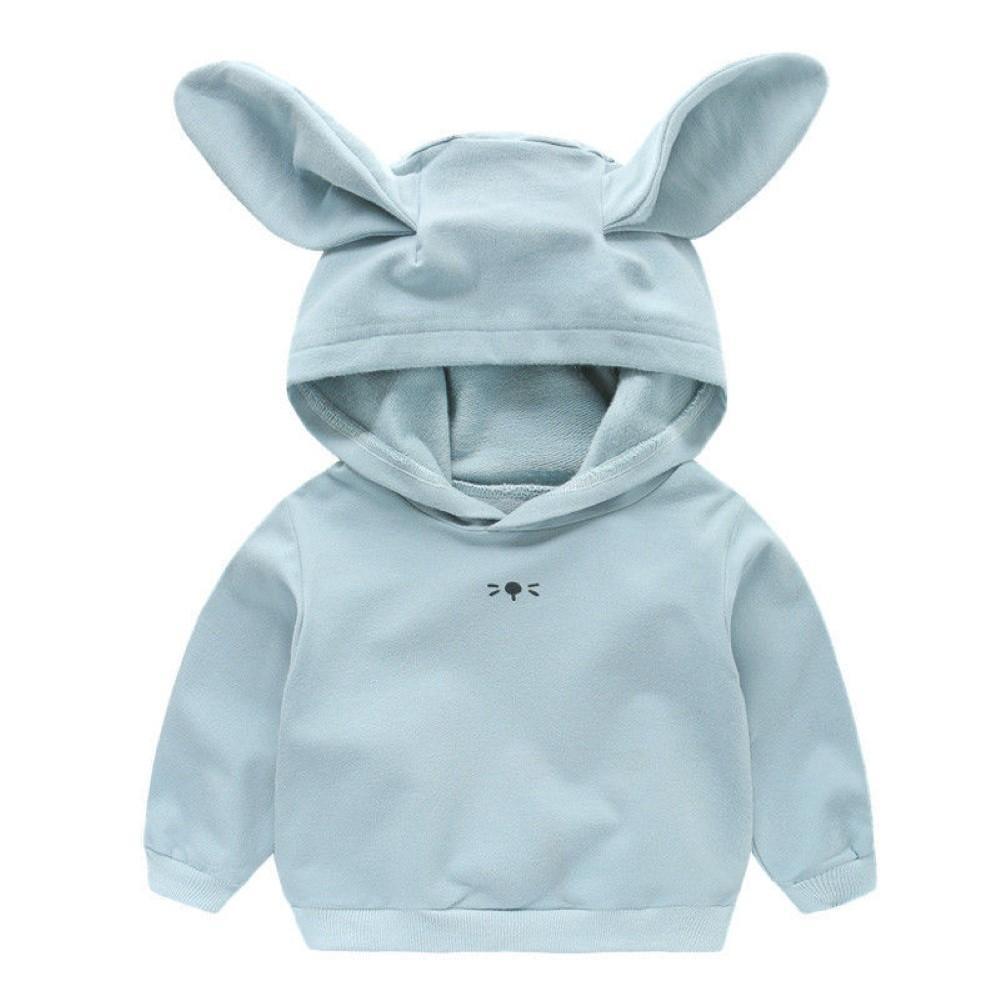 Boys Bunny Ears Hooded Top Boy Clothing Wholesale - PrettyKid