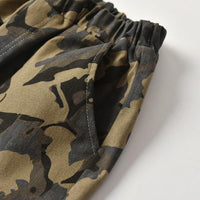 Boys Camouflage Elastic Band Pants Wholesale Boy Clothing - PrettyKid