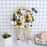 Boys Camouflage Long Sleeves Tooling Suits Wholesale Toddler Boy Clothes - PrettyKid