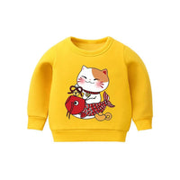 Boys Cartoon Animal Pattern Top Little Boys Wholesale Clothing - PrettyKid