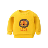 Boys Cartoon Animal Pattern Top Little Boys Wholesale Clothing - PrettyKid