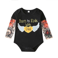 Baby Boys Cartoon Letter Printed Long Sleeve Tops - PrettyKid