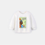 Boys Cool Dog Letter Printed Top Little Boys Wholesale Clothing - PrettyKid