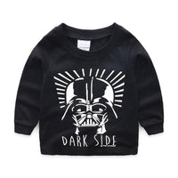 Boys Dark Side Pattern Long Sleeves Top & Pants Wholesale Boys Clothes - PrettyKid