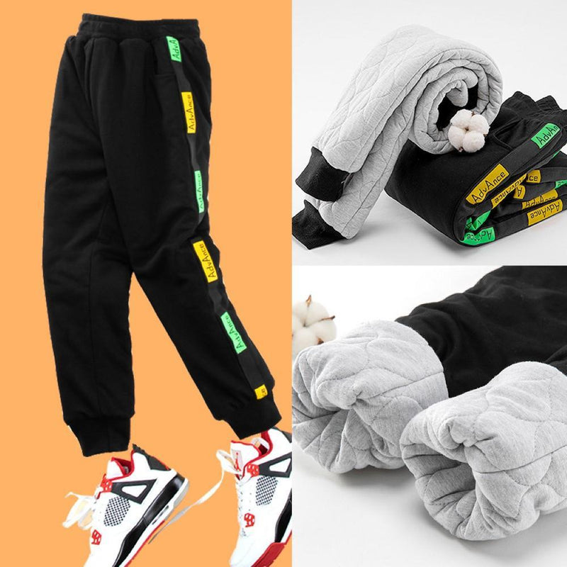Boys Elastic Band Letter Printed Pants Wholesale Boy Boutique Clothing - PrettyKid