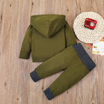 Boys Hooded Long Sleeve Animal Shadow Suits Boys Casual Suits - PrettyKid