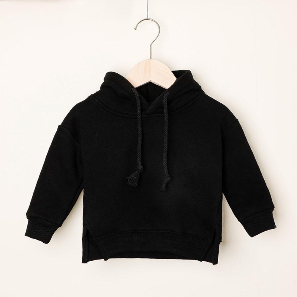 Boys Hooded Solid Top Wholesale Boys Boutique Clothing - PrettyKid