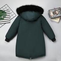 Boys Letter Pattern Hooded Down Jacket Wholesale Boys Boutique Clothing - PrettyKid